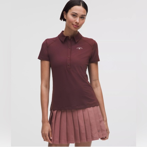 Lululemon Red clay Mini Skirt size 25(4) brand new with tags